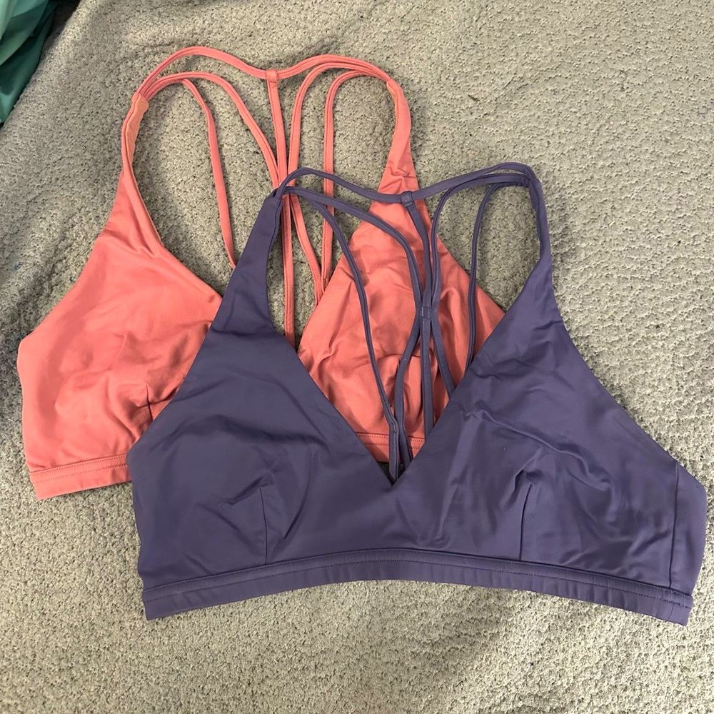 Bundle of 2 Like New Lululemon Yoga Bras